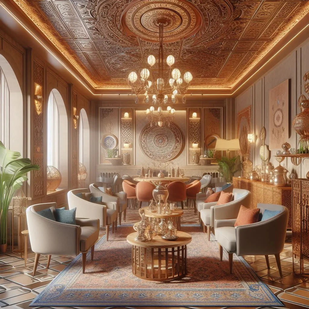 Cafe decorations in Libya 3